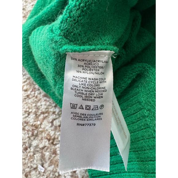 Ann Taylor Cardigan Button up Sweater, Size Women's Large,  Green - Picture 7 of 9